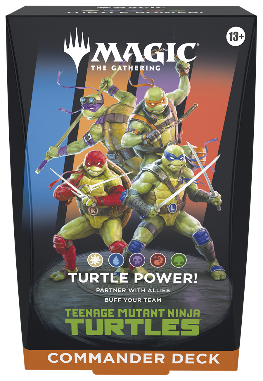 Magic: The Gathering - Universes Beyond - Teenage Mutant Ninja Turtles - Commander Deck (Turtle Power!) Magic: The Gathering - Universes Beyond - Teenage Mutant Ninja Turtles - Commander Deck (Turtle Power!)