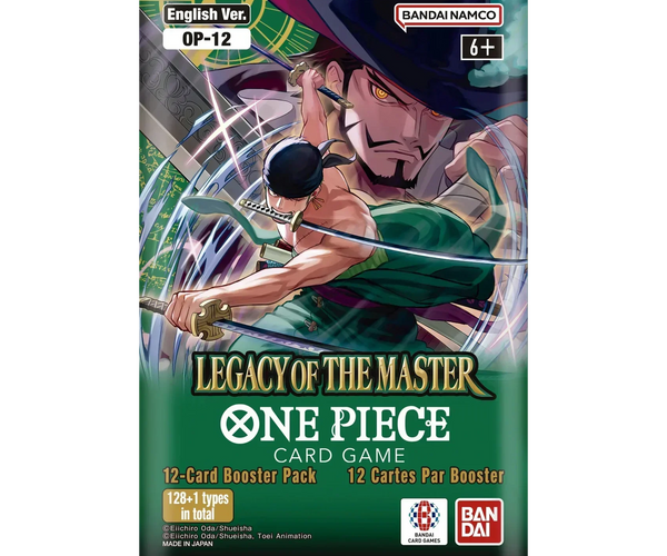 One Piece TCG - Legacy of the Master (OP-12) Booster Pack One Piece TCG - Legacy of the Master (OP-12) Booster Pack