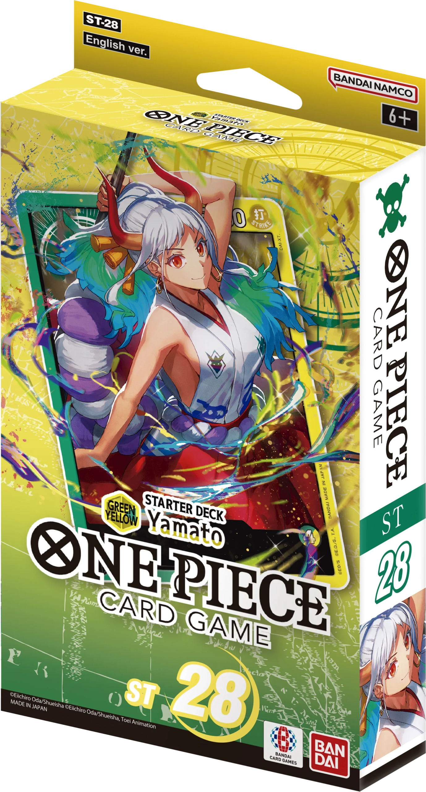 One Piece TCG - Starter Deck - (Green-Yellow) Yamato (ST-28) One Piece TCG - Starter Deck - (Green-Yellow) Yamato (ST-28)