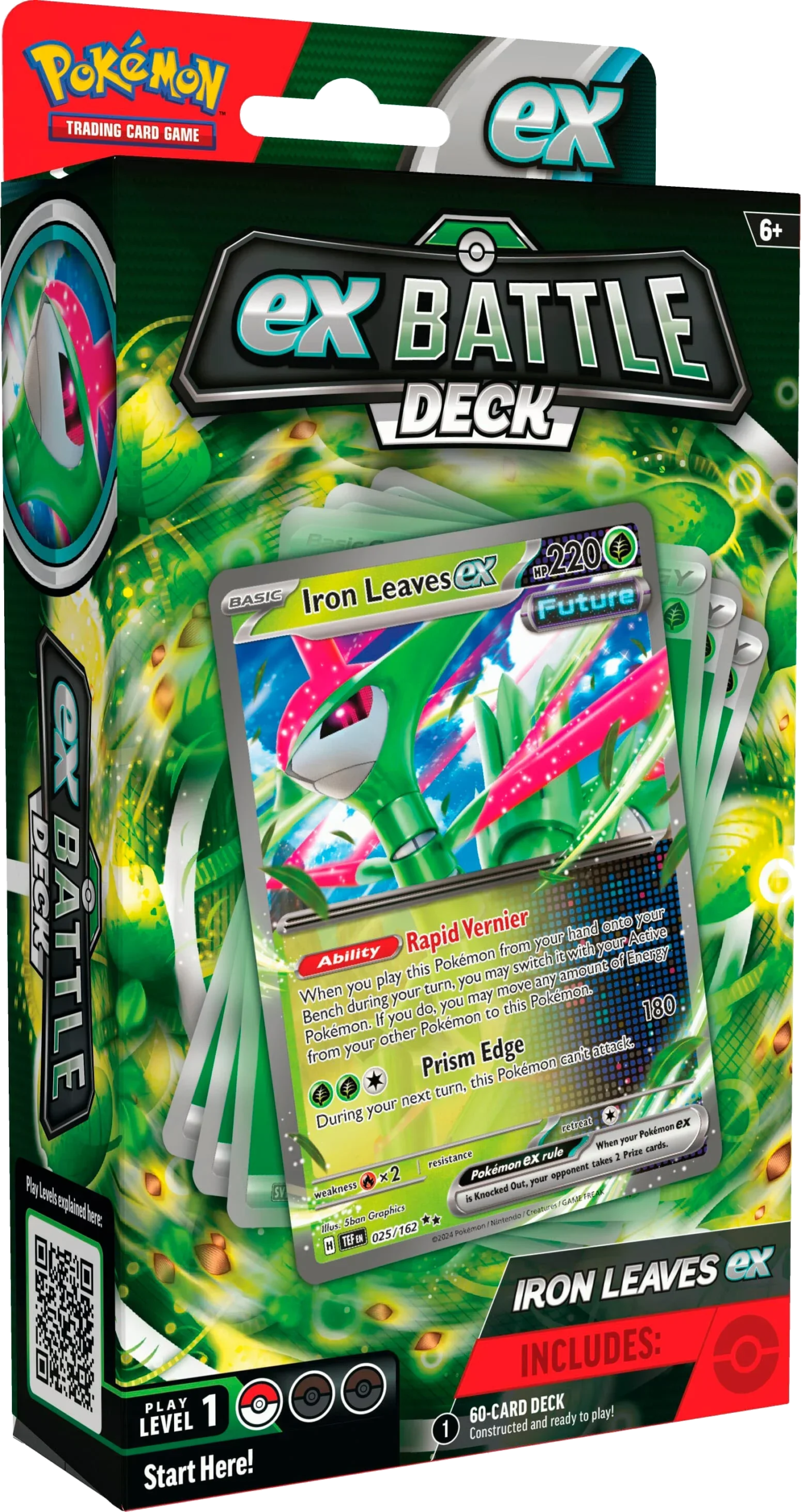 Pokemon TCG - Scarlet & Violet - Battle Deck - Iron Leaves ex Pokemon TCG - Scarlet & Violet - Battle Deck - Iron Leaves ex