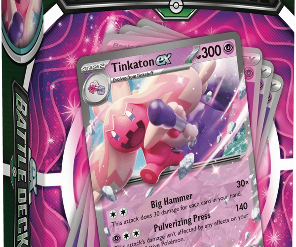 Pokemon TCG - Scarlet & Violet - Battle Deck - Tinkaton ex Pokemon TCG - Scarlet & Violet - Battle Deck - Tinkaton ex
