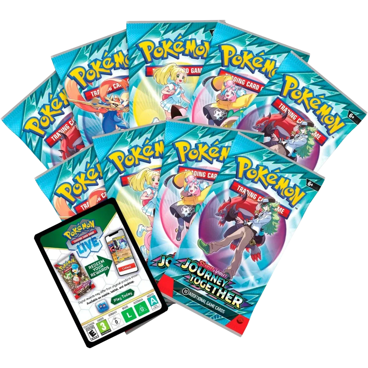 Pokemon TCG - Scarlet & Violet - Journey Together - Elite Trainer Box Pokemon TCG - Scarlet & Violet - Journey Together - Elite Trainer Box
