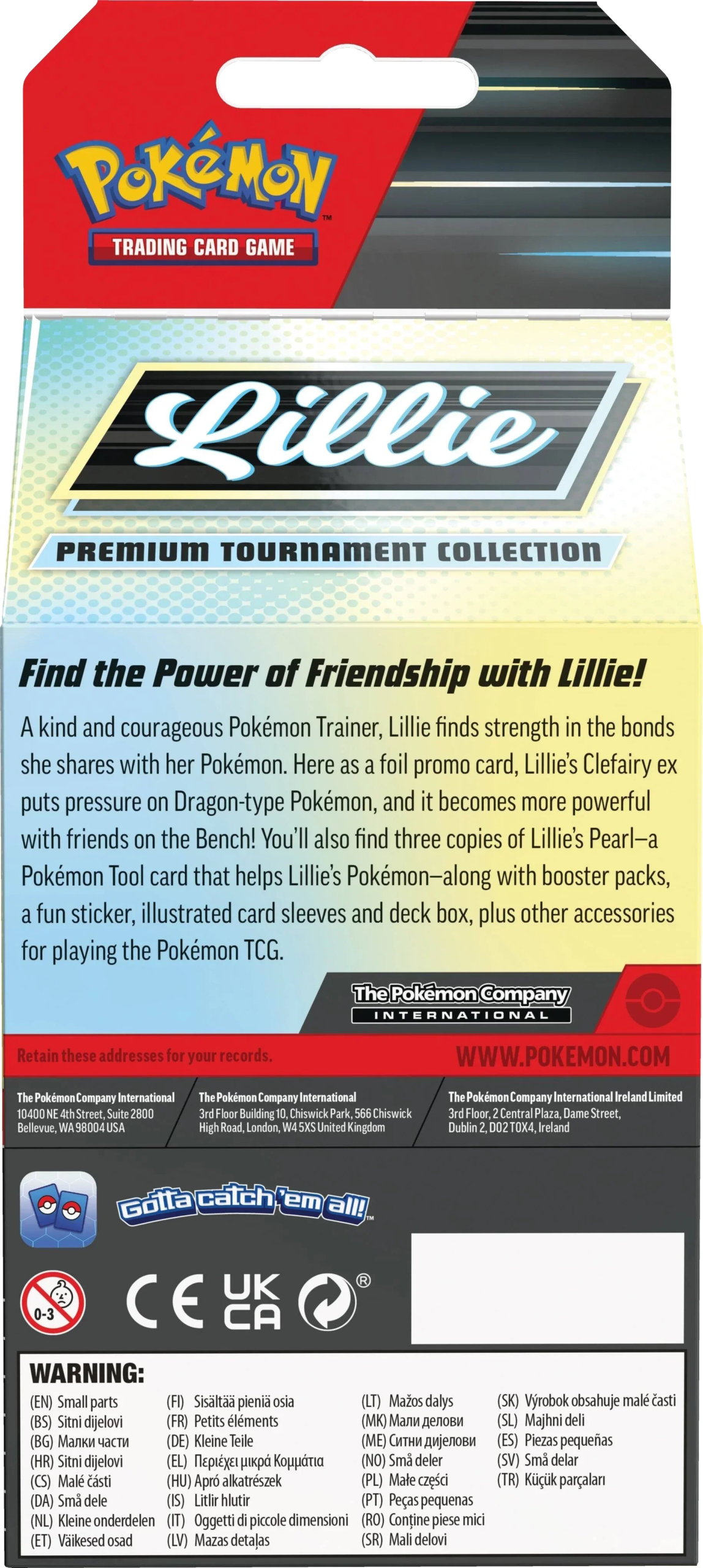 Pokemon TCG - Scarlet & Violet - Premium Tournament Collection Box - Lillie Pokemon TCG - Scarlet & Violet - Premium Tournament Collection Box - Lillie