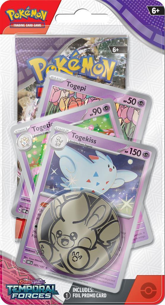 Pokemon TCG - Scarlet & Violet - Temporal Forces - Premium Checklane Blister Pack