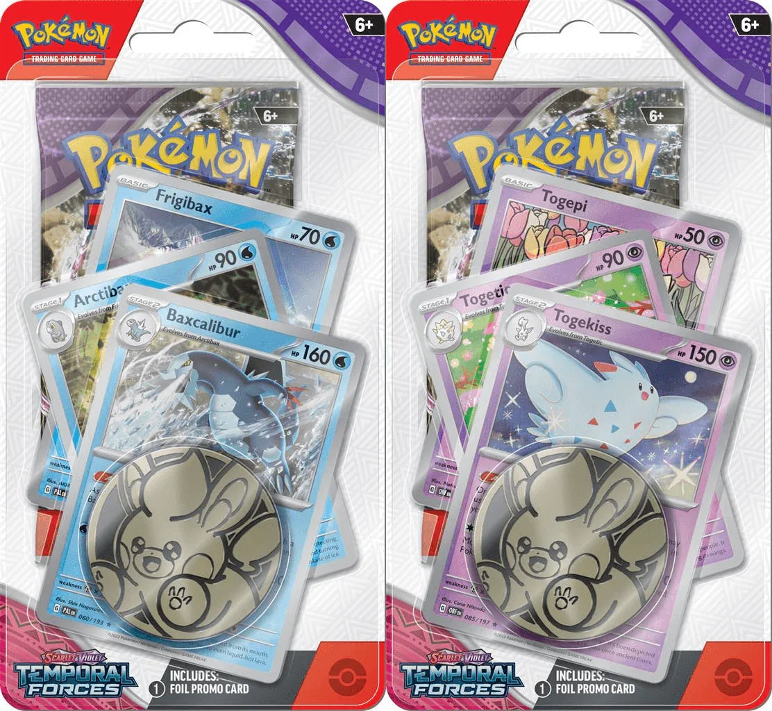 Pokemon TCG - Scarlet & Violet - Temporal Forces - Premium Checklane Blister Pack