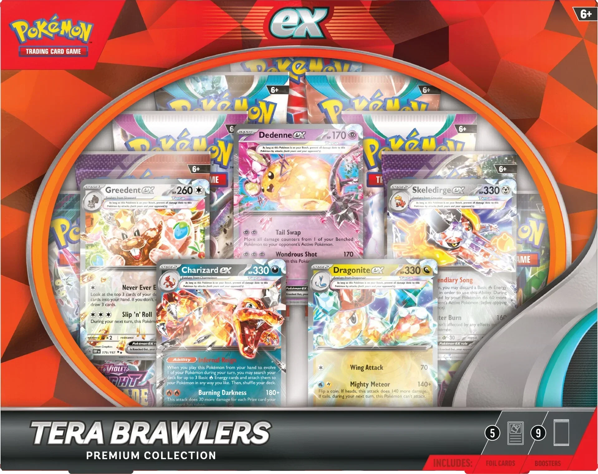 Pokemon TCG - Scarlet & Violet - Tera Brawlers Premium Collection Box Pokemon TCG - Scarlet & Violet - Tera Brawlers Premium Collection Box