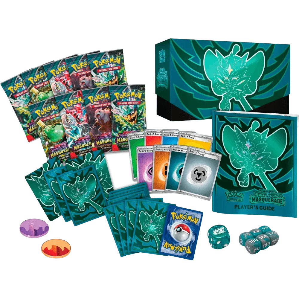 Pokemon TCG - Scarlet & Violet - Twilight Masquerade - Elite Trainer Box Pokemon TCG - Scarlet & Violet - Twilight Masquerade - Elite Trainer Box