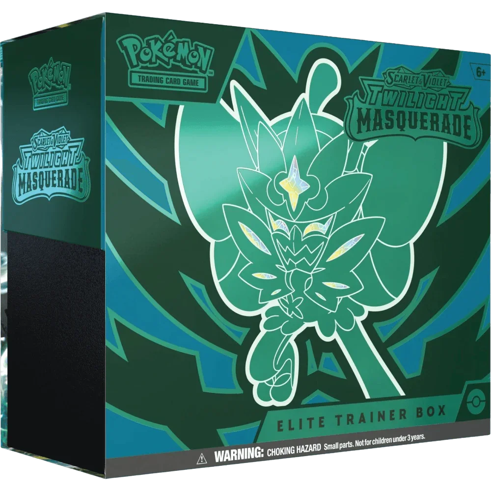 Pokemon TCG - Scarlet & Violet - Twilight Masquerade - Elite Trainer Box twilight masquerade etb for sale