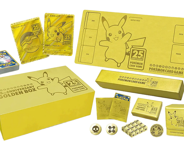 Pokemon TCG - Sword & Shield - 25th Anniversary Golden Collection Box (Japanese) Pokemon TCG - Sword & Shield - 25th Anniversary Golden Collection Box (Japanese)