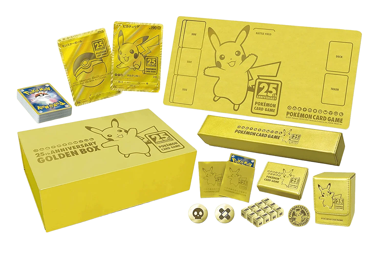 Pokemon TCG - Sword & Shield - 25th Anniversary Golden Collection Box (Japanese) Pokemon TCG - Sword & Shield - 25th Anniversary Golden Collection Box (Japanese)