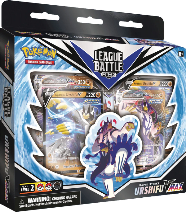 Pokemon TCG - Sword & Shield - League Battle Deck - Rapid Strike Urshifu VMAX Pokemon TCG - Sword & Shield - League Battle Deck - Rapid Strike Urshifu VMAX