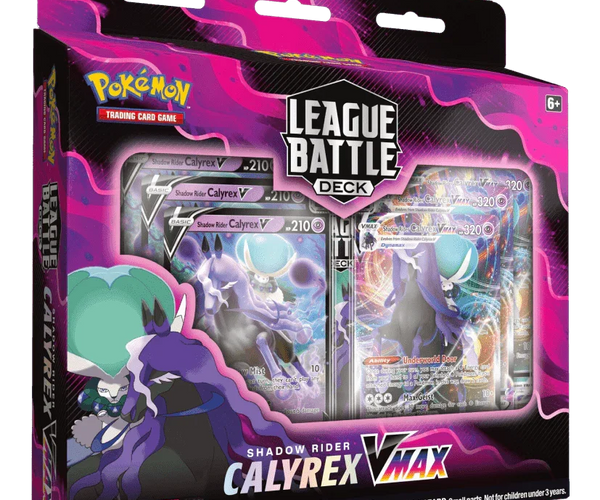 Pokemon TCG - Sword & Shield - League Battle Decks - Shadow Rider Calyrex VMAX Pokemon TCG - Sword & Shield - League Battle Decks - Shadow Rider Calyrex VMAX
