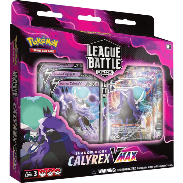 Pokemon TCG - Sword & Shield - League Battle Decks - Shadow Rider Calyrex VMAX Pokemon TCG - Sword & Shield - League Battle Decks - Shadow Rider Calyrex VMAX
