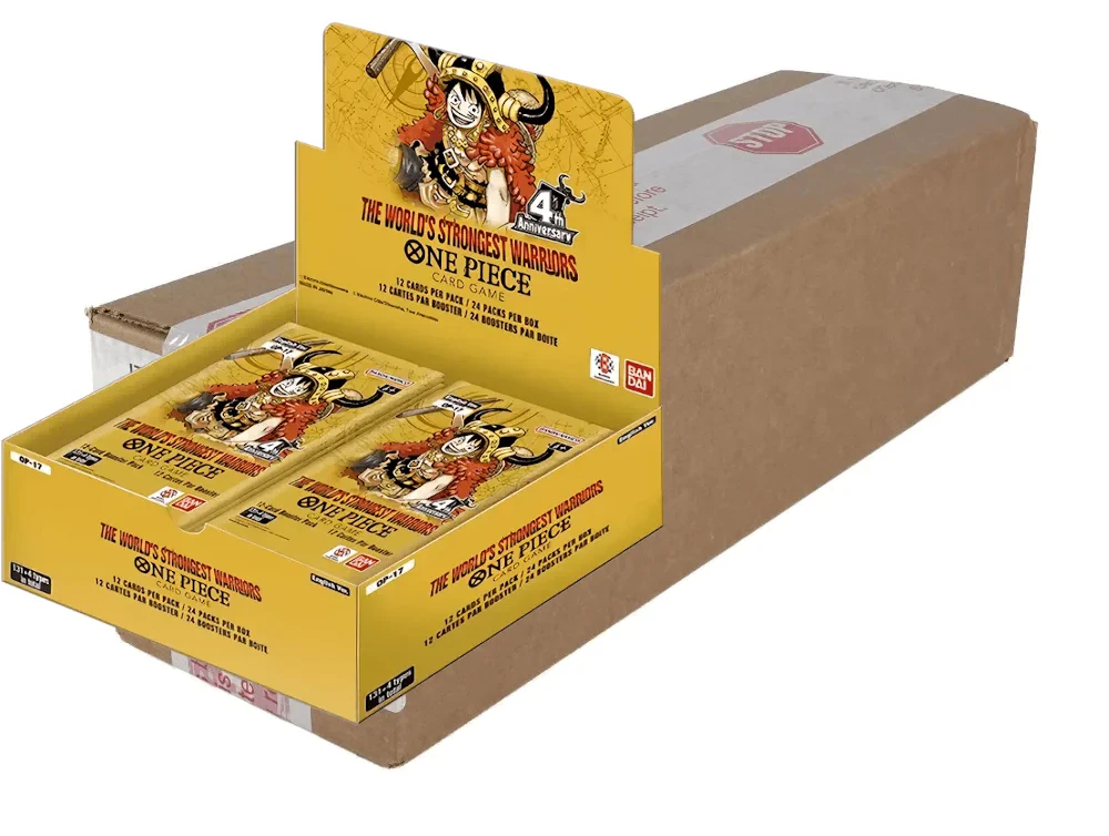 The World's Strongest Warriors OP17 sealed case The World's Strongest Warriors OP17 sealed case