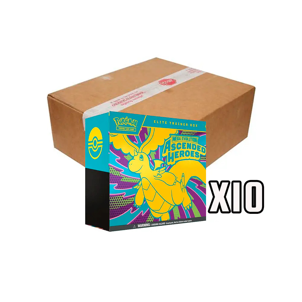 Ascended Heroes Elite Trainer Box Case Ascended Heroes Elite Trainer Box Case