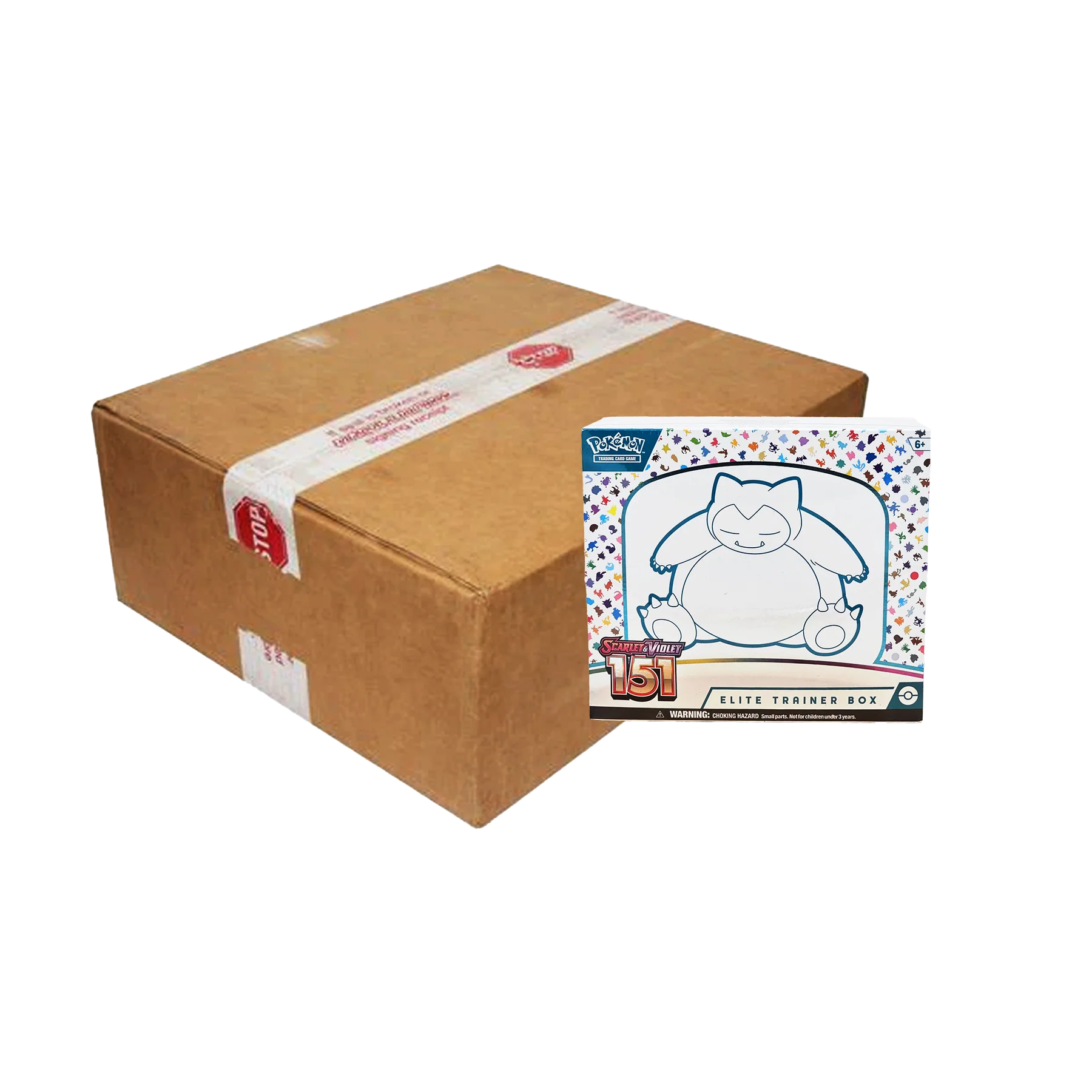 151ETBCase Pokemon 151 Elite Trainer Box Case