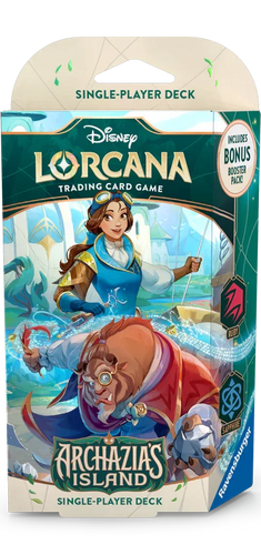 Disney - Lorcana TCG - Archazia's Island - Starter Deck - Belle & Beast Disney - Lorcana TCG - Archazia's Island - Starter Deck - Belle & Beast