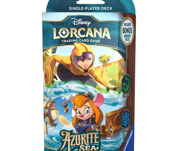 Disney - Lorcana TCG - Azurite Sea - Starter Deck - GoGo & Gadget Disney - Lorcana TCG - Azurite Sea - Starter Deck - GoGo & Gadget