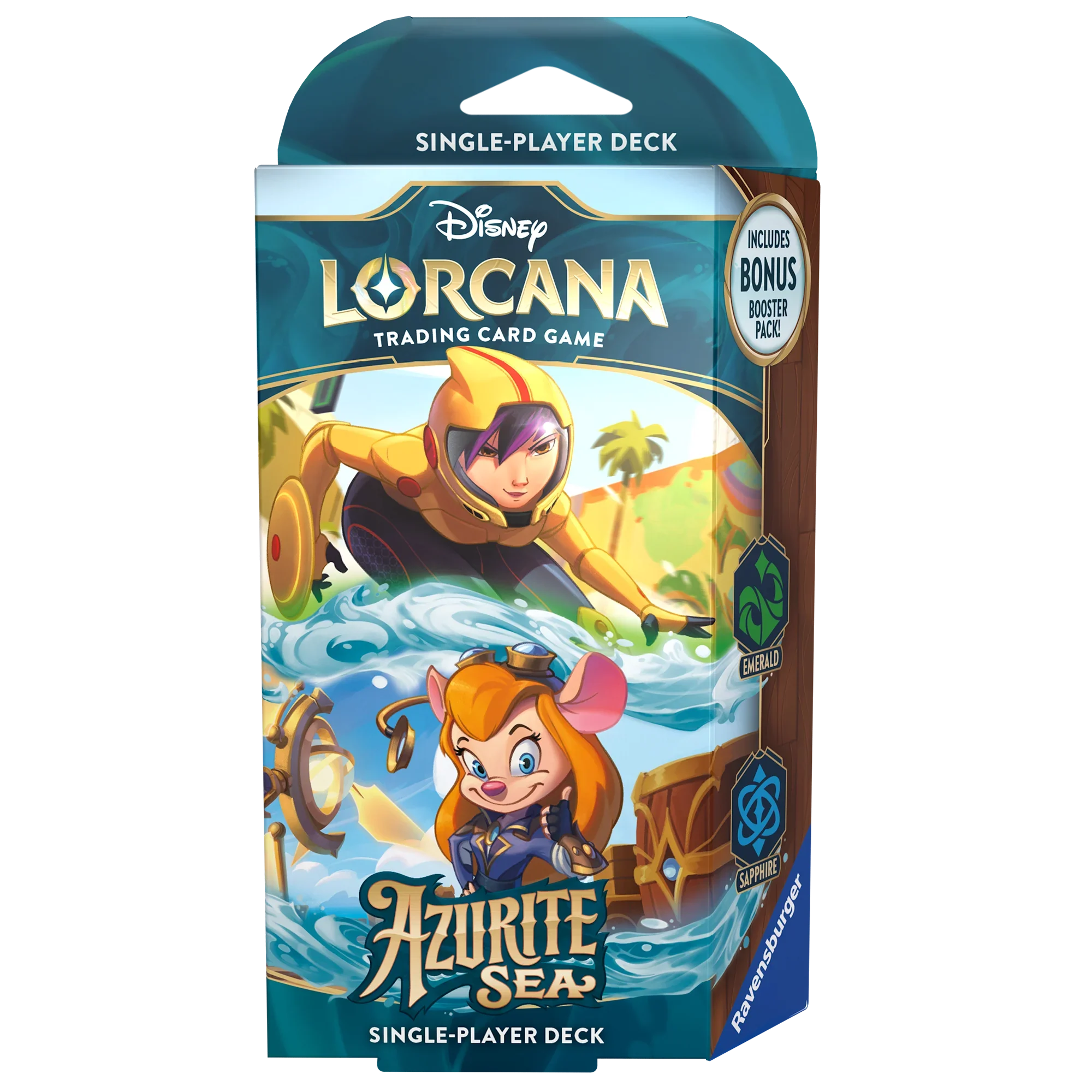 Disney - Lorcana TCG - Azurite Sea - Starter Deck - GoGo & Gadget Disney - Lorcana TCG - Azurite Sea - Starter Deck - GoGo & Gadget
