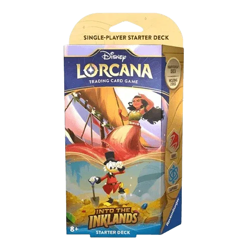 Disney - Lorcana TCG - Into The Inklands - Starter Deck - Moana and Scrooge McDuck Disney - Lorcana TCG - Into The Inklands - Starter Deck - Moana and Scrooge McDuck