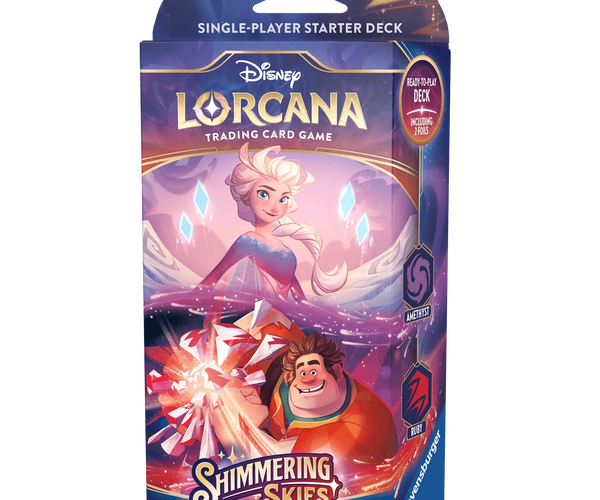 Disney - Lorcana TCG - Shimmering Skies - Starter Deck - Elsa & Ralph Disney - Lorcana TCG - Shimmering Skies - Starter Deck - Elsa & Ralph