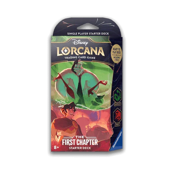 Disney - Lorcana TCG - The First Chapter - Starter Deck - Cruella & Aladdin Disney - Lorcana TCG - The First Chapter - Starter Deck - Cruella & Aladdin