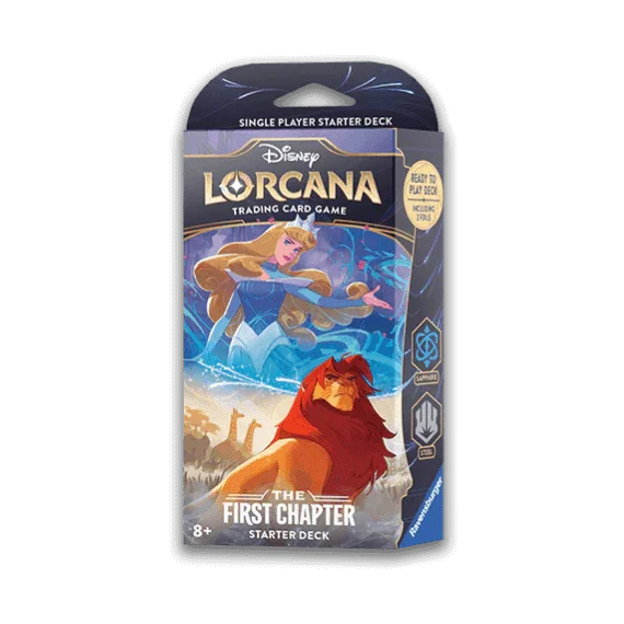 Disney - Lorcana TCG - The First Chapter - Starter Deck - Princess Aurora & Simba Disney - Lorcana TCG - The First Chapter - Starter Deck - Princess Aurora & Simba
