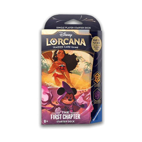Disney - Lorcana TCG - The First Chapter - Starter Deck - Sorcerer Mickey & Moana Disney - Lorcana TCG - The First Chapter - Starter Deck - Sorcerer Mickey & Moana