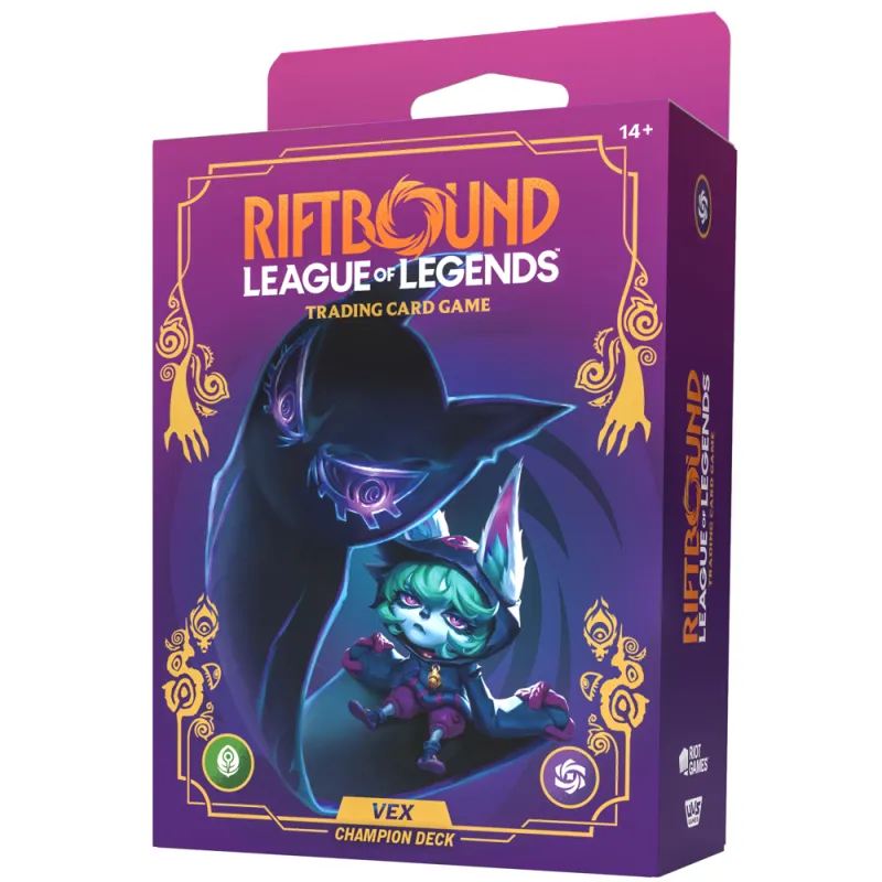 Riftbound League of Legends TCG: Unleashed Vex Champion Deck Riftbound League of Legends TCG: Unleashed Vex Champion Deck