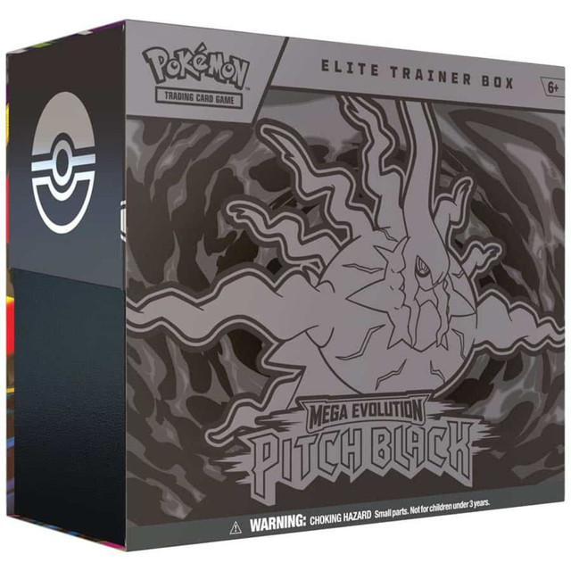 Pokemon Mega Evolution Pitch Black Elite Trainer Box Pokemon Mega Evolution Pitch Black Elite Trainer Box