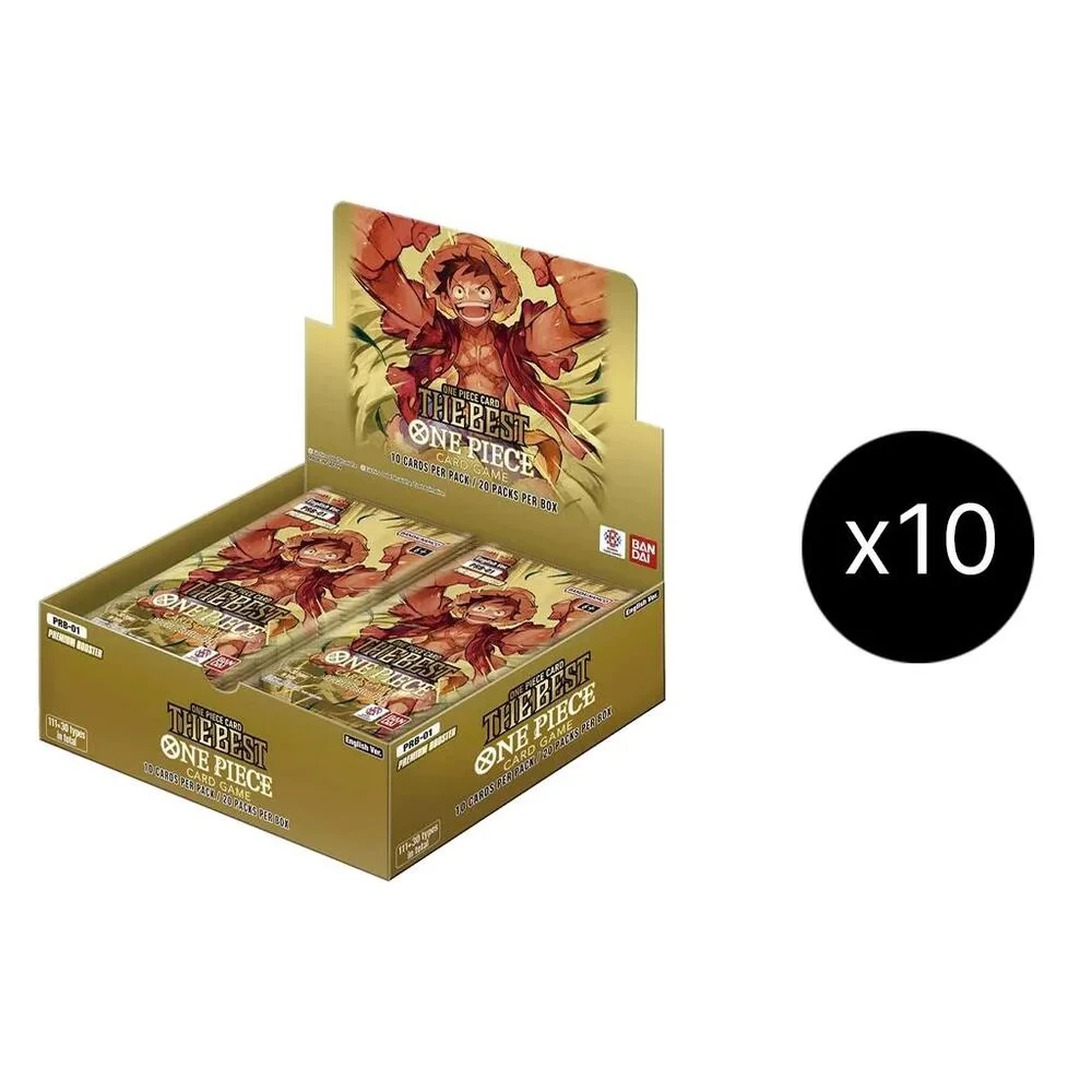 One Piece Card Game - The Best PRB-01 - Premium Booster Box Case One Piece Card Game - The Best PRB-01 - Premium Booster Box Case