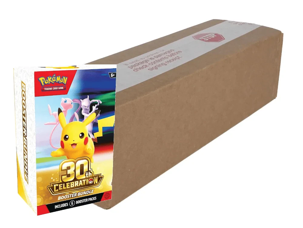 Pokemon - Mega Evolution - 30th Celebration - Booster Bundle Case Pokemon - Mega Evolution - 30th Celebration - Booster Bundle Case