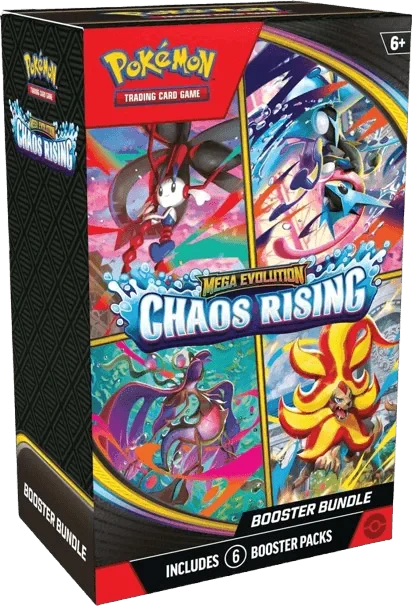 Pokemon - Mega Evolution - Chaos Rising - Booster Bundle Pokemon - Mega Evolution - Chaos Rising - Booster Bundle
