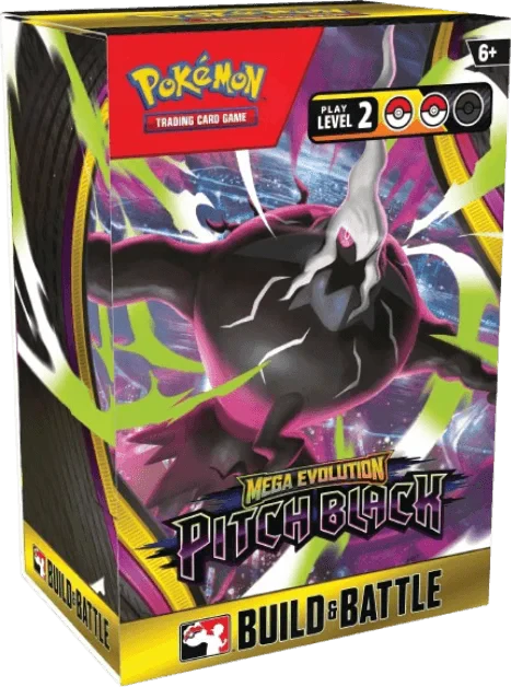 Pokemon - Mega Evolution - Pitch Black - Build & Battle Box Pokemon - Mega Evolution - Pitch Black - Build & Battle Box